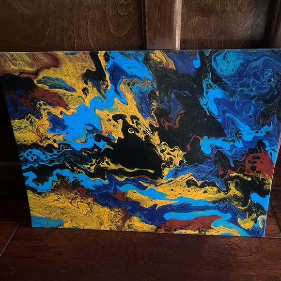 Original abstract art created by my brother - Picture 7 of 10